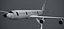 MODELO DE PLANTA DE OFICINA DEL AIRBUS A340-300 ANSETT SYDNEY 2000
