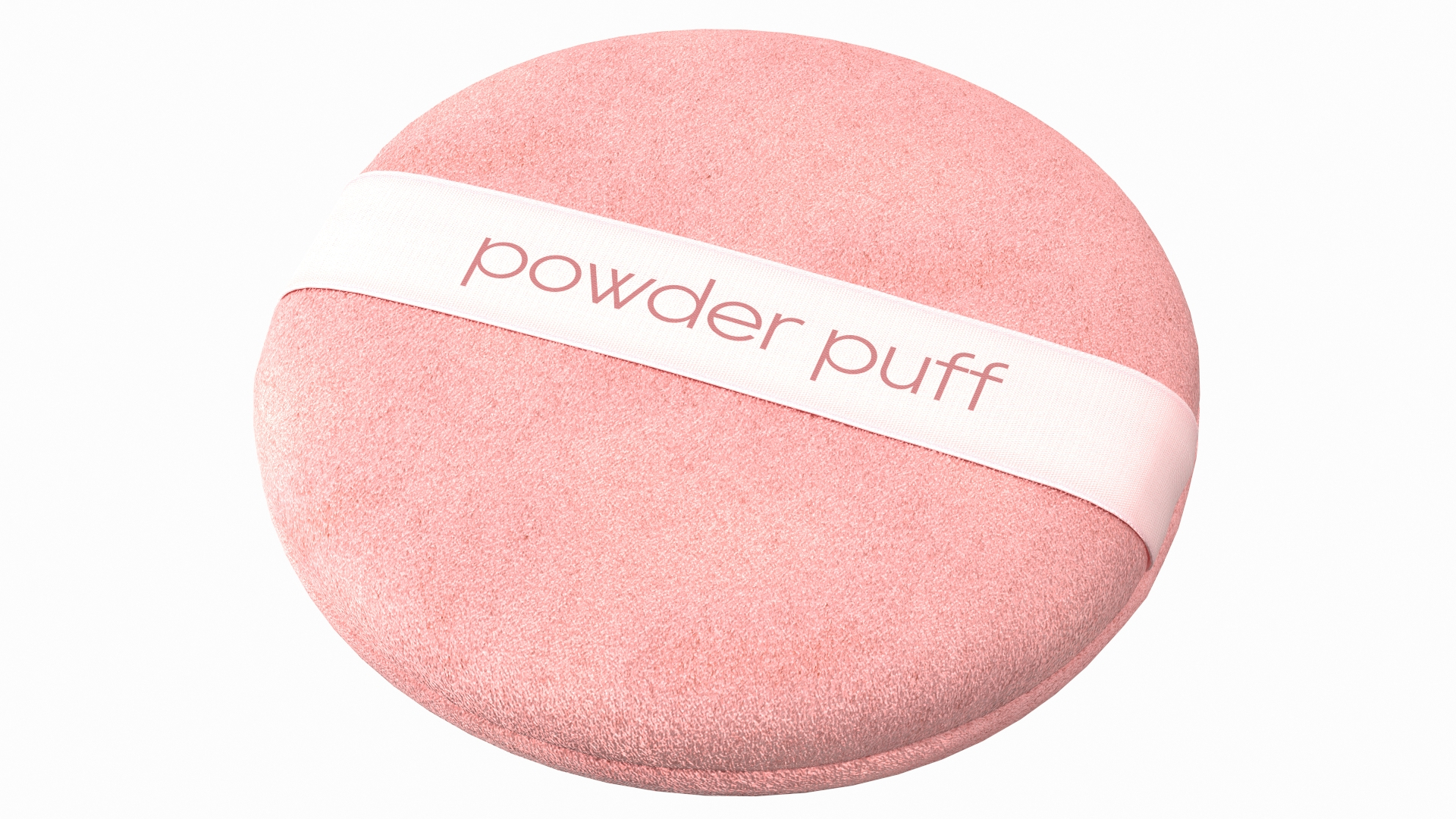 3D Model Compact Makeup Powder Puff TurboSquid 1835898