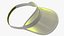 Clear Colored Plastic Sun Visor