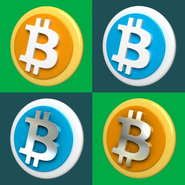 bitcoin 3D model