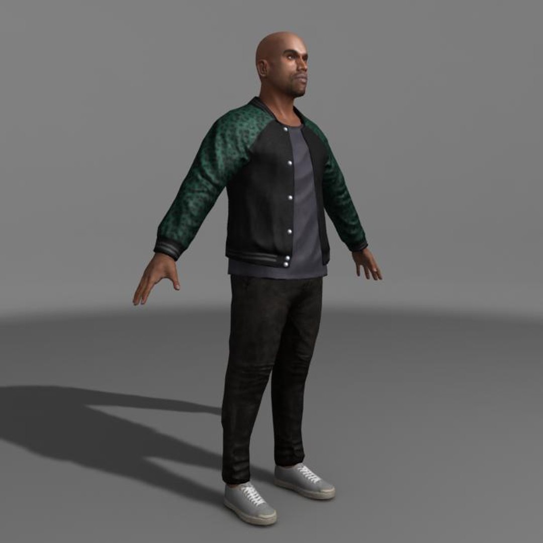 3d Model Rigged Character