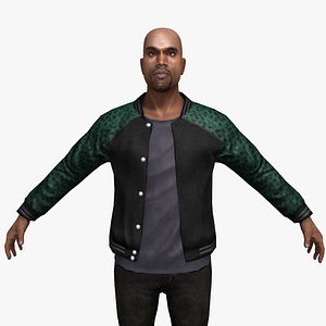 3d model rigged character