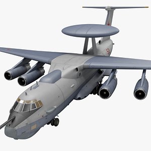 3d airborne control beriev a-50