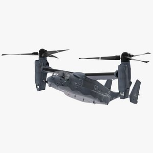 V-22 Osprey Transport Aircraft Rigged