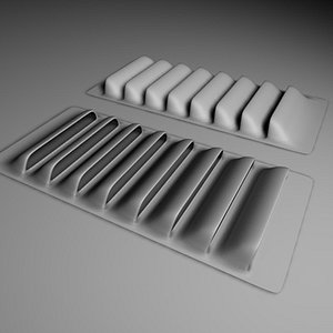 louvers vents 3ds