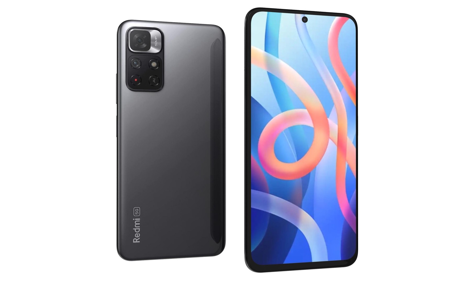 3D Model Xiaomi Redmi Note 11 Matte Black - TurboSquid 1838001