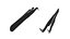 Black Angled Tweezers