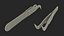 Black Angled Tweezers