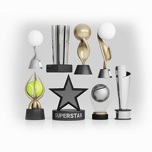 3D model Trophy collection