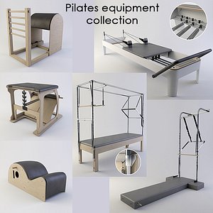 3d pilates equipment model