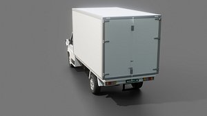 Vauxhall Movano Box Van 3D