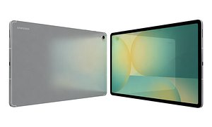 3D model Samsung Galaxy Tab S10 FE Plus 13 1  inch Silver