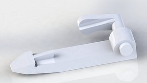 lever arm 3D model