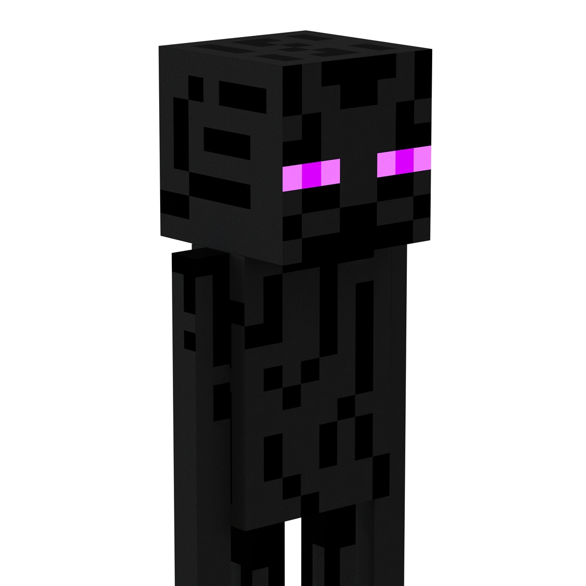 modelo 3d Minecraft EnderMan TurboSquid 1021620