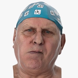 Homer Human Head Tongue Bulge Right AU36 Clean Scan 3D model