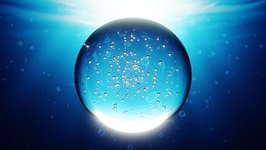 Water Bubble Texture 3D model