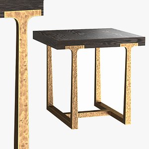 T-Brace Square Side Table