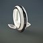 Ninebot One E + Highpoly