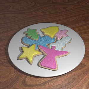 blender christmas cookies