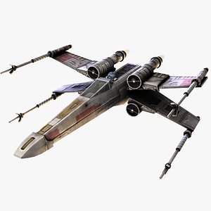 3d model x-wing fighter x