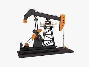 3D oil pump jack