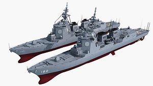 3D Moye class Aida class destroyer