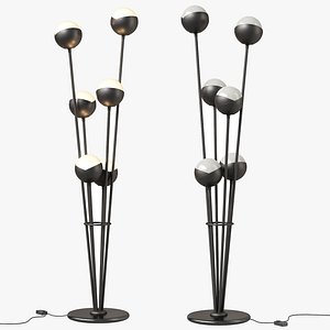 Soho Home floor lamp Seed 3D