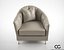 Christopher Guy Alexandrine Droite Armchair