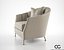 Christopher Guy Alexandrine Droite Armchair