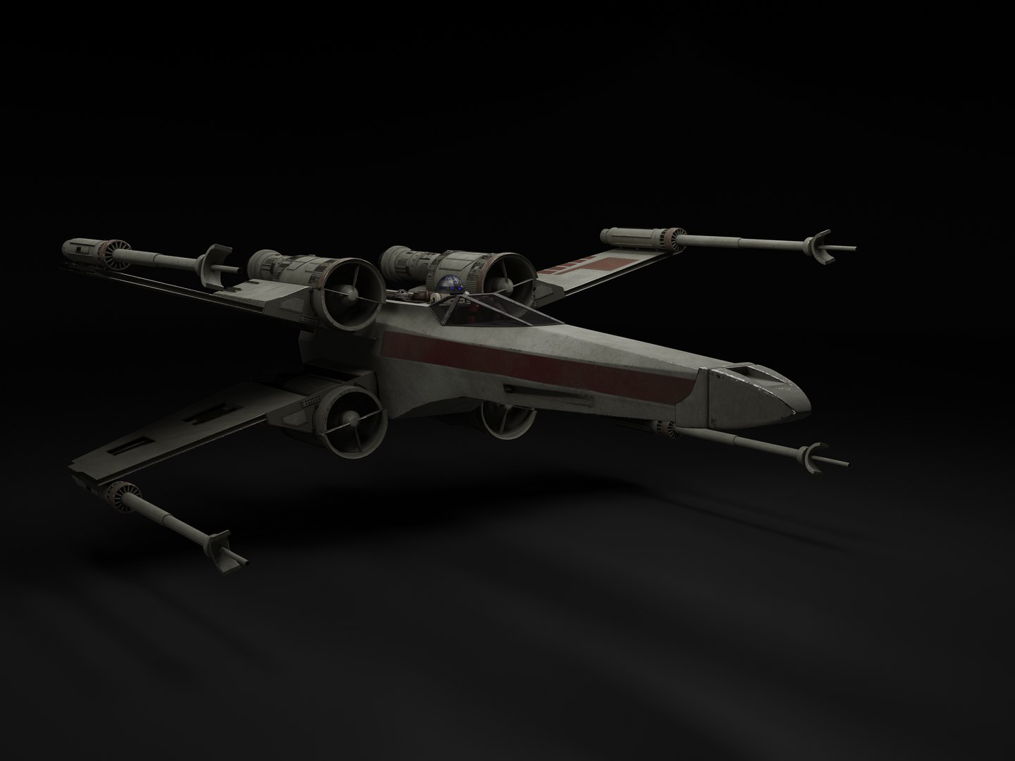 3D X-Wing model T-65B - TurboSquid 1840304