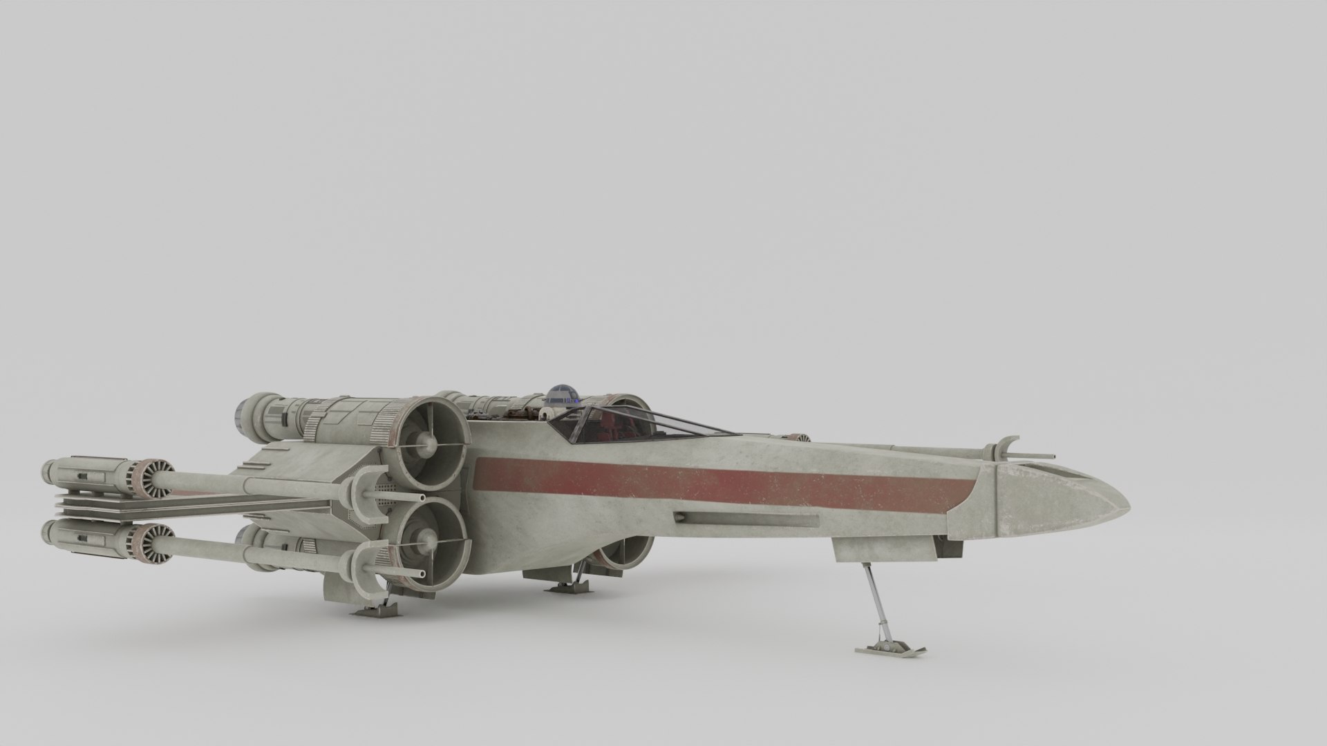 3D X-Wing Model T-65B - TurboSquid 1840304