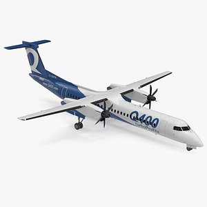 3D model bombardier q400 nextgen passenger
