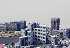 Tokyo City photogrammetry 12 3D model