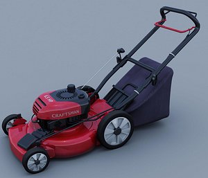 3d lawn mower