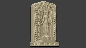 3D Ahthan Vishnuka Angkor Asian Art model