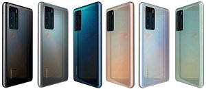 3D huawei p40 colors