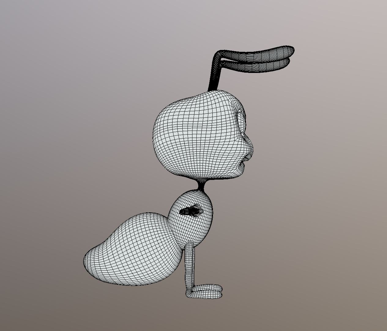 Ant cartoon 3D model - TurboSquid 1427256