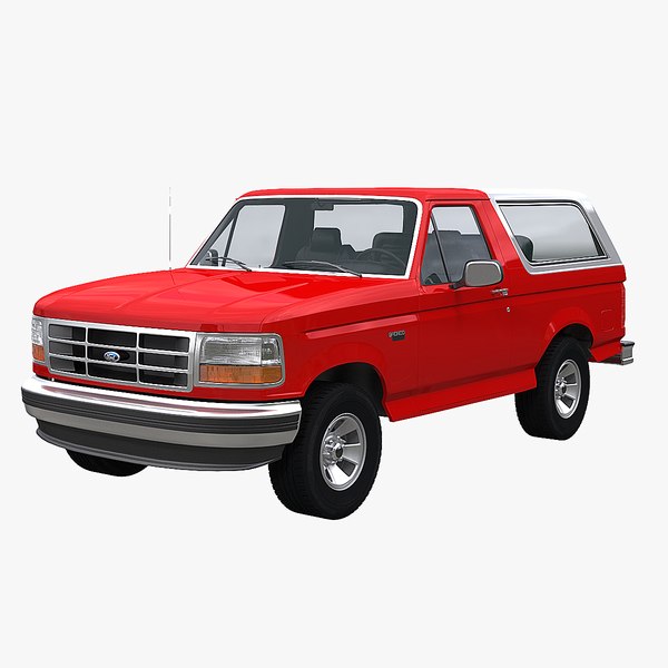 Ford Bronco 1991-1996 3D model
