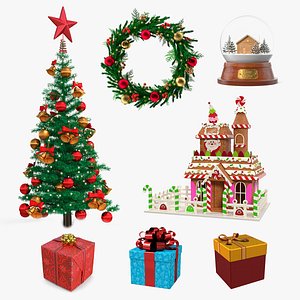 Christmas Collection 3D model