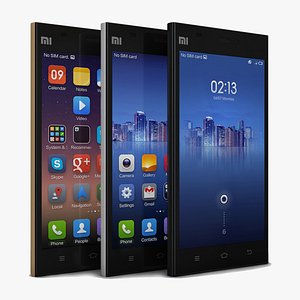 Xiaomi Mi 3 Black White-Silver & Gold
