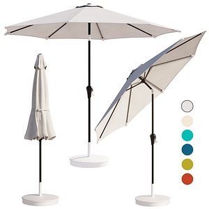 3D Patio Umbrella model