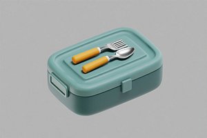 3D Lunch Box Cartoon model