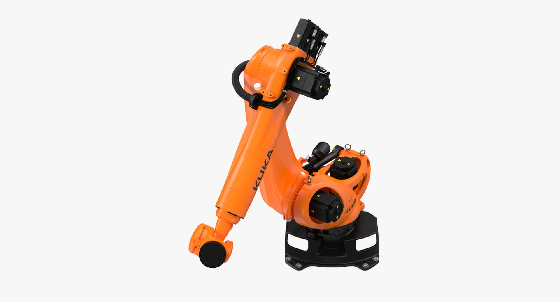Kuka KR 210 R3100 Ultra Rigged for Cinema 4D 3D model preview
