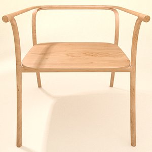 CARVED WOODEN CHAIR