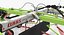 Twin Rotor Rastrillo para heno Claas Liner 2700 Aparejado