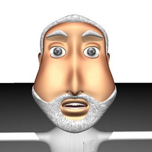 free old man 3d model