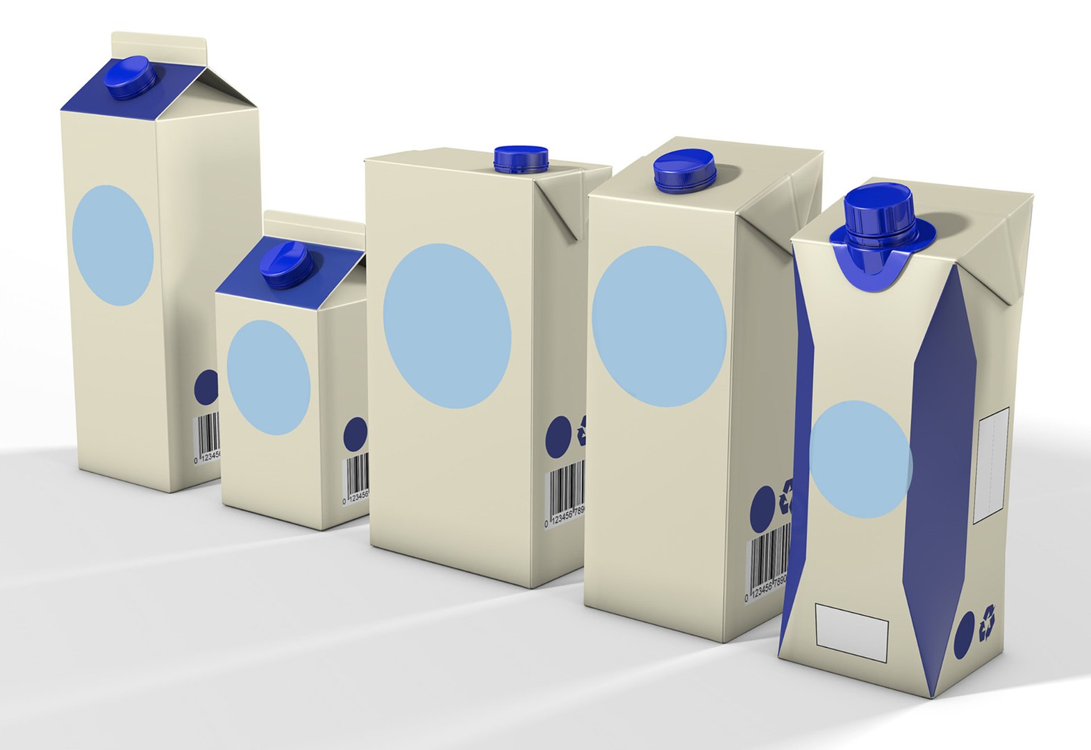 Milk Container 3D - TurboSquid 1743225