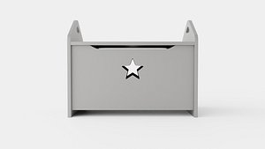 Z Kids Concept Chest Star Gray 3D model
