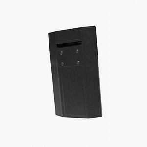 Low Poly Riot Shield