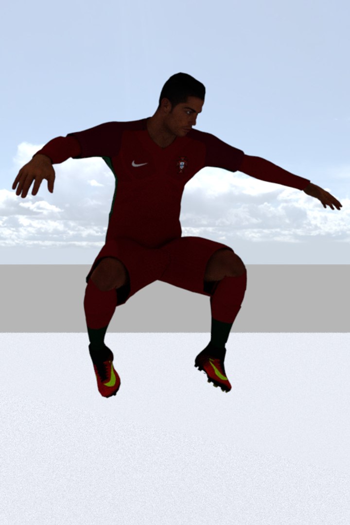 3d ronaldo